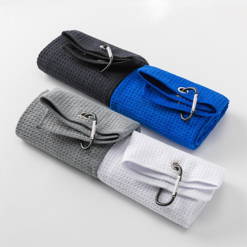 Golf Towel - Toalla de microfibra de 40x40 cm,