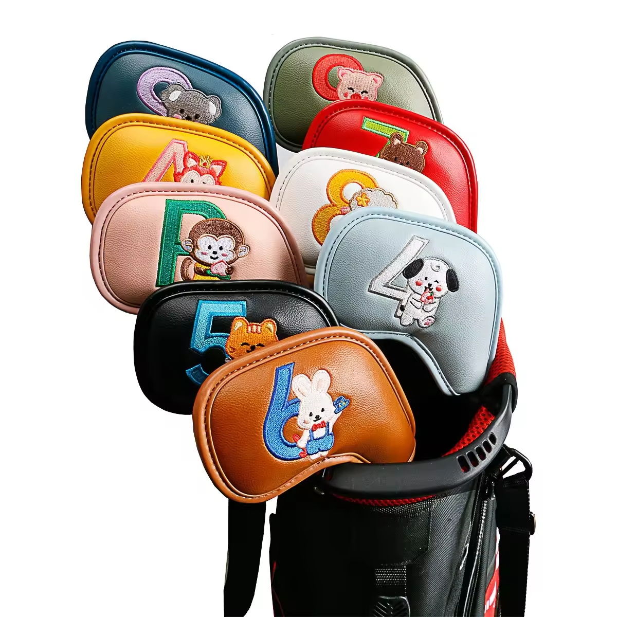 Golf Clubs - 9 Fundas Protectoras para Palos de