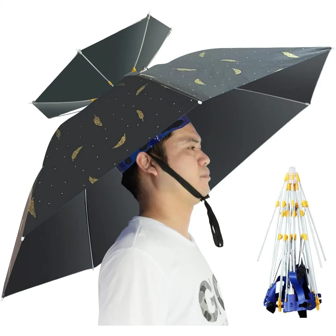 Sombrero Paraguas Plegable Aju - Golf Umbrella Large reseña y precio