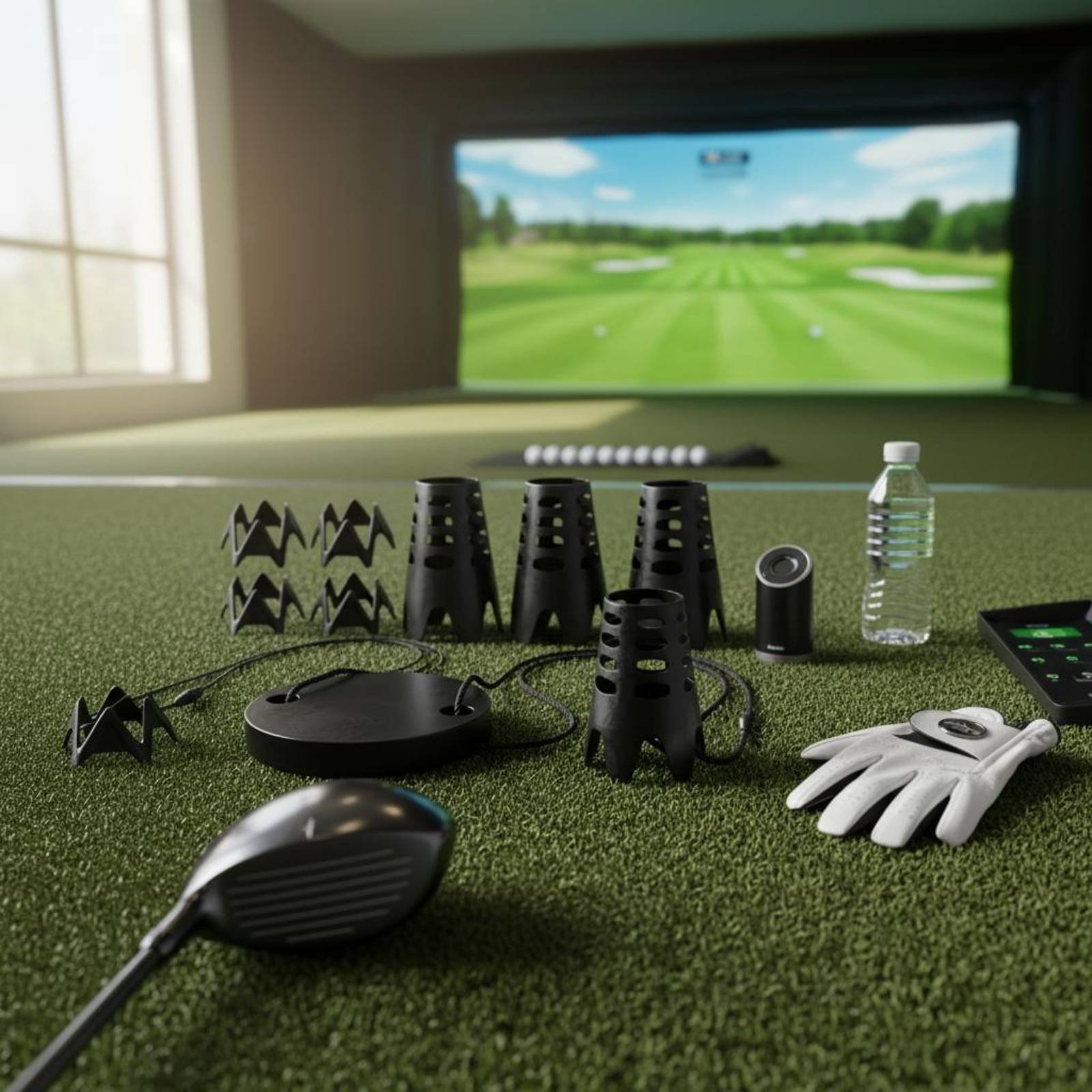 Juego de soportes de golf con  - Golf Equipment Weight reseña y precio
