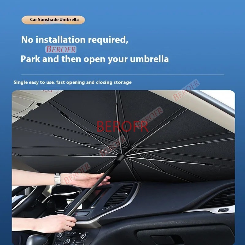 Parasol para el parabrisas del - Golf Umbrella reseña y precio